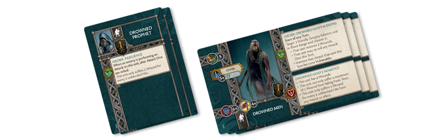 A Song of Ice and Fire : Tabletop Miniatures Game - Drowned Men